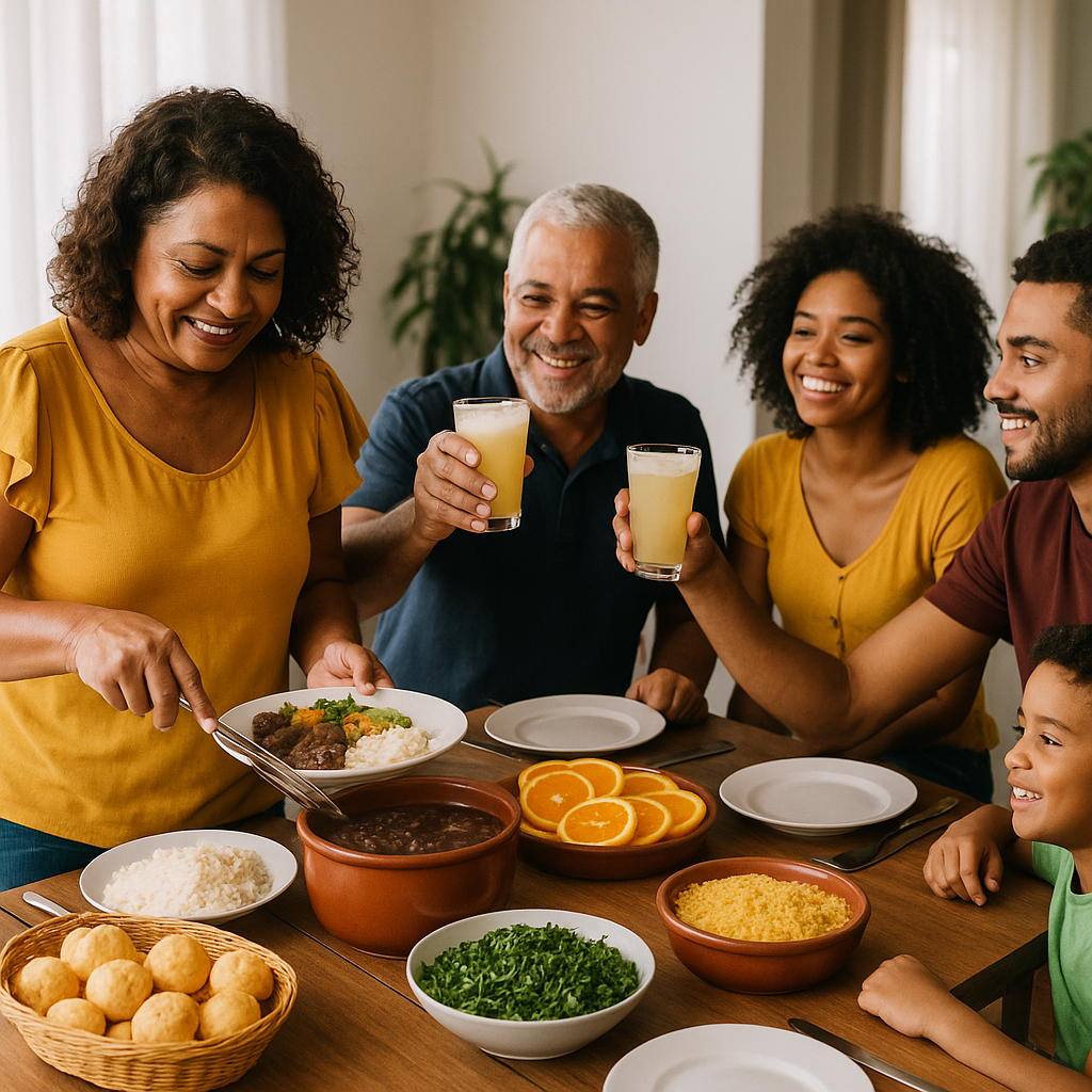 Almoço em família