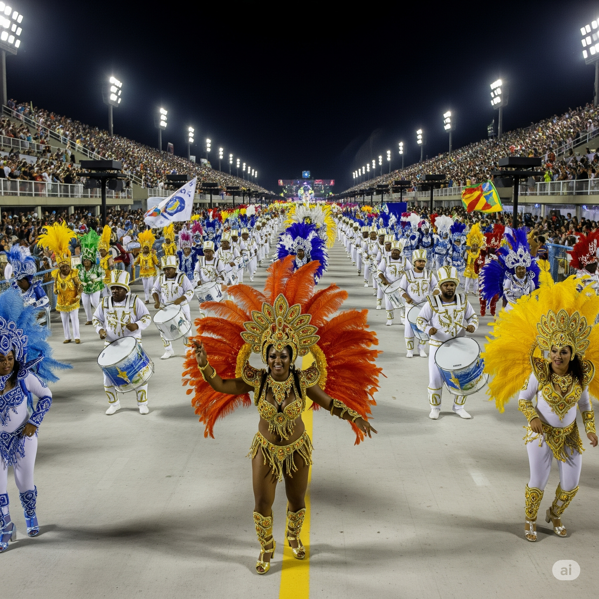 Carnaval no Brasil: Explosão de Cores, Emoções e Alegria