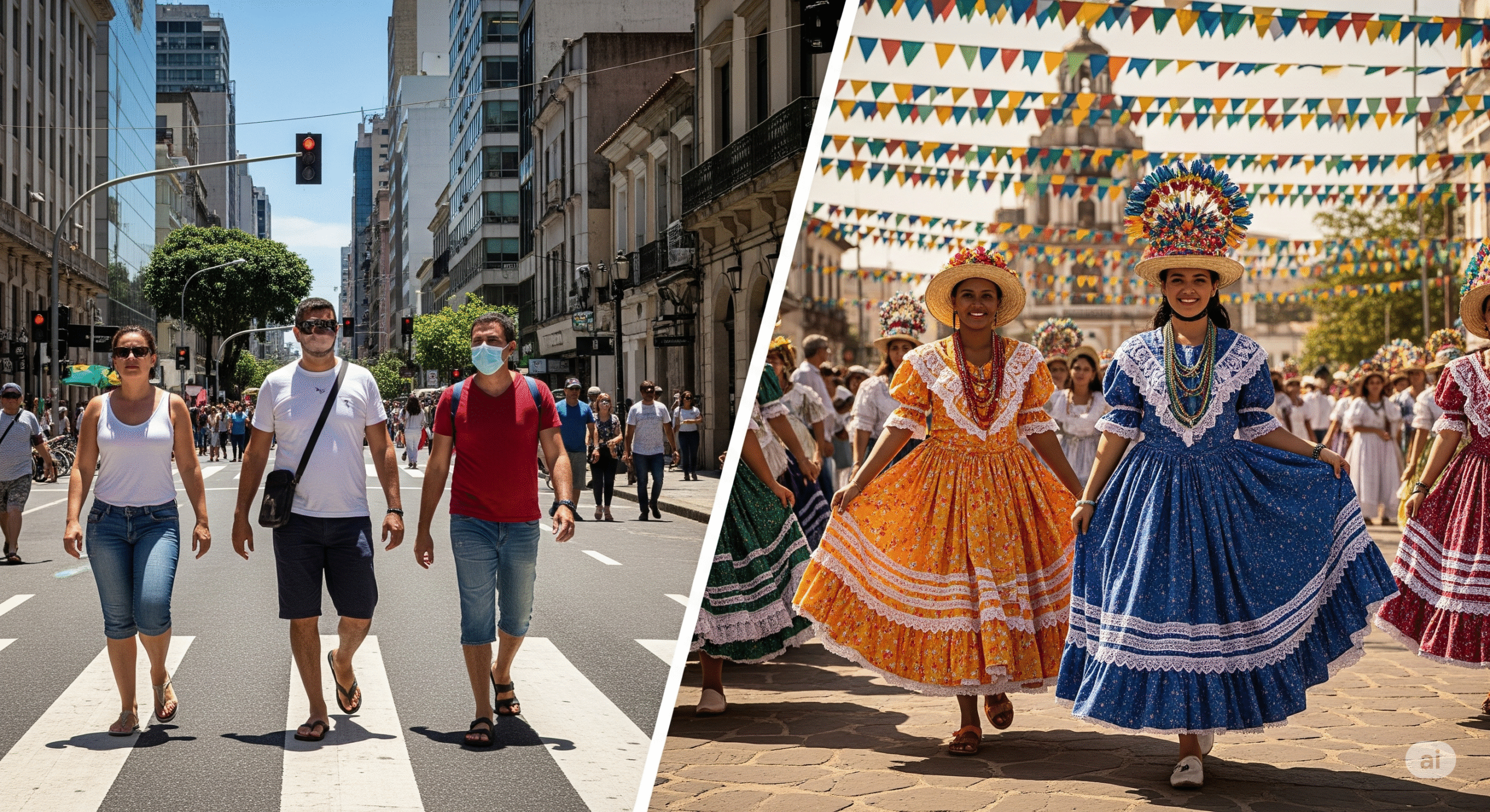Vestimentas e Aparência Cultural Brasileira