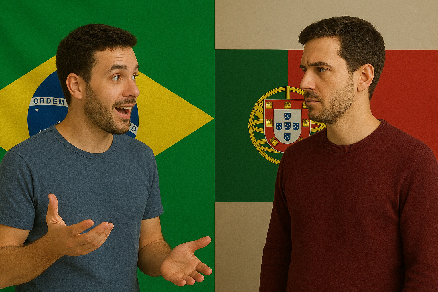 Português do Brasil vs Portugal