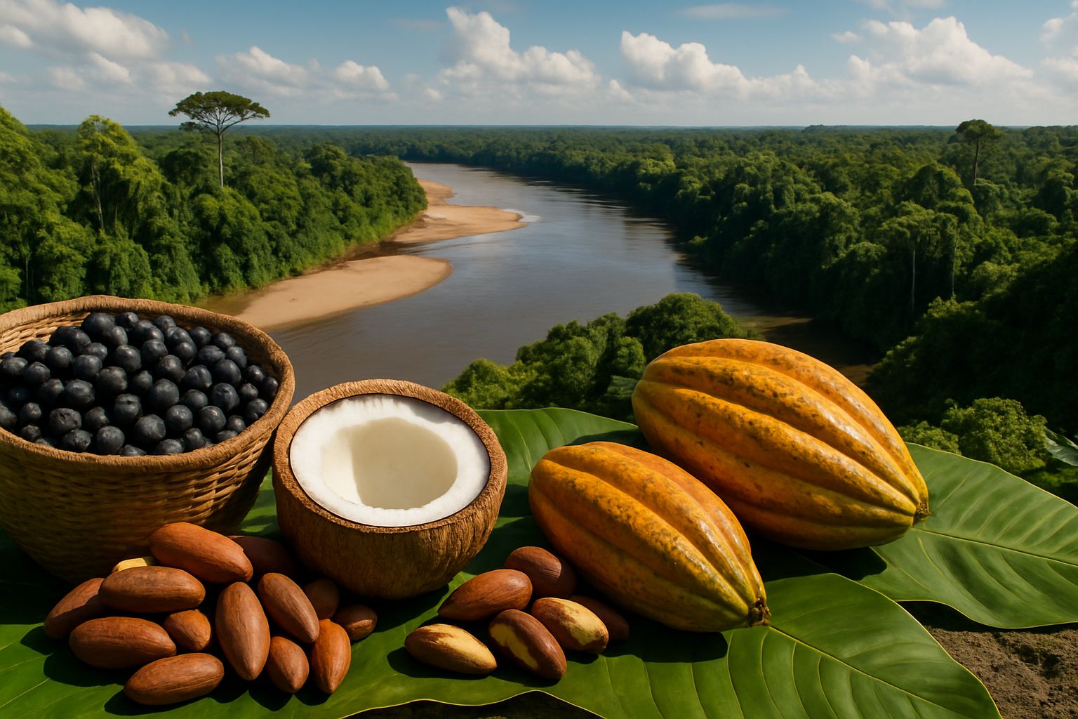 Riquezas naturais da Amazônia