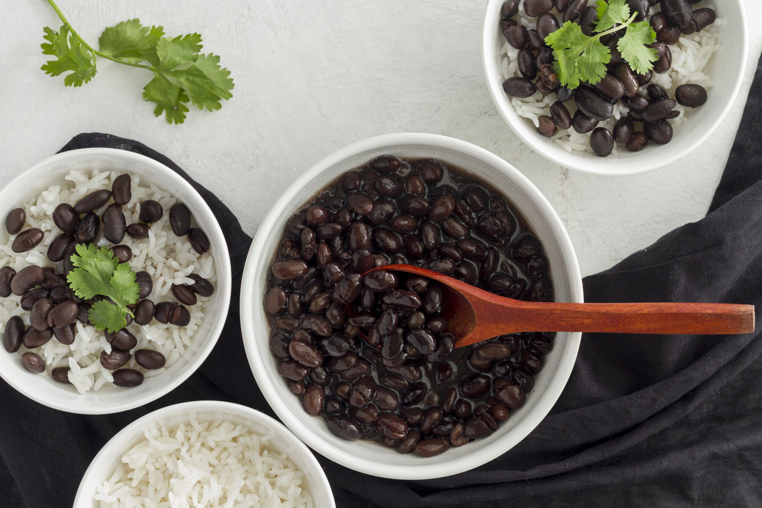 Arroz com feijão
