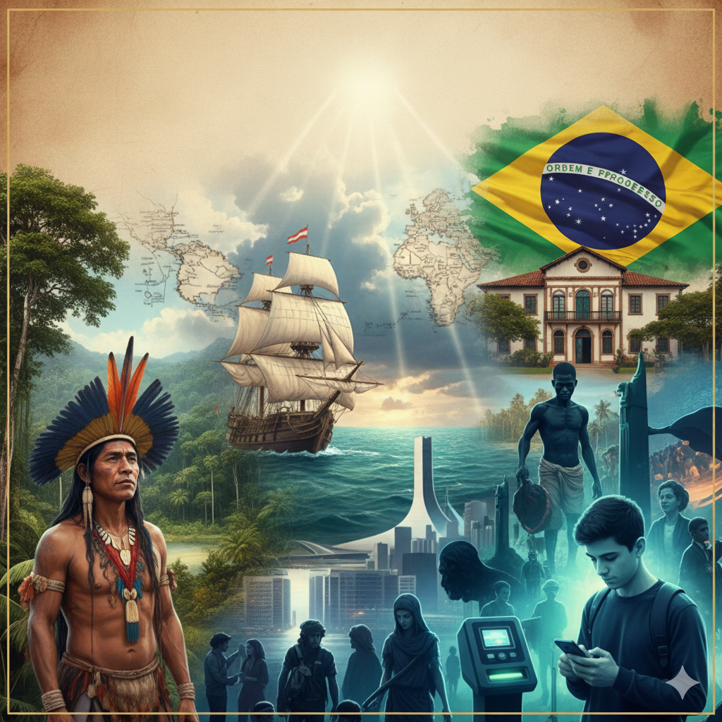 A jornada milenas do Brasil