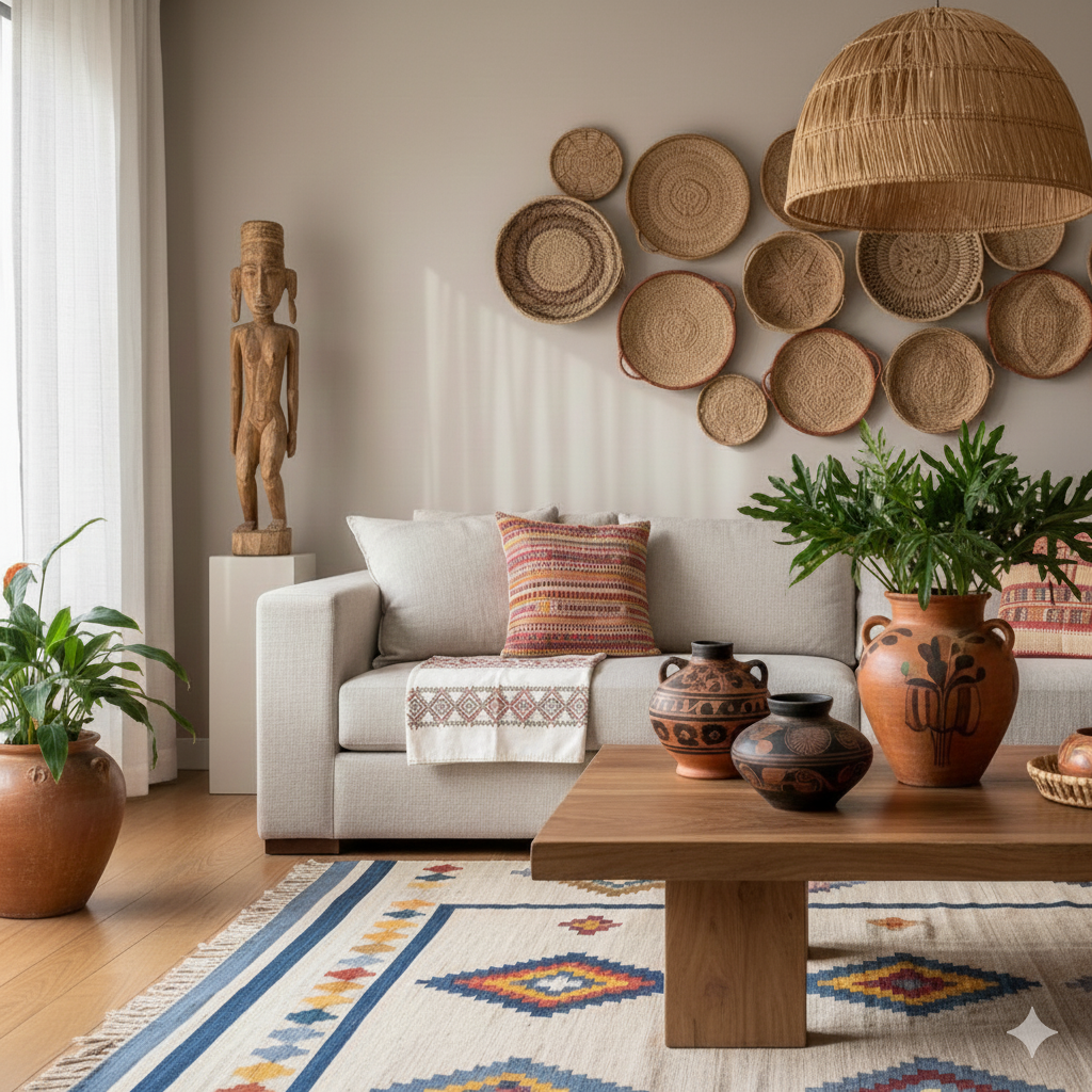 como decorar sua casa com artesanato brasileiro