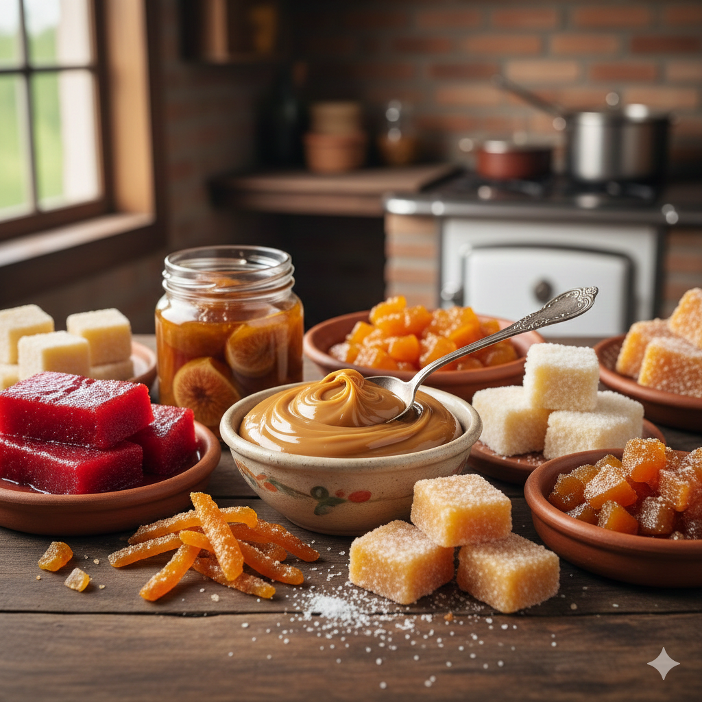 doces caseiros tradicionais